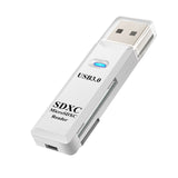 2 IN 1 Card Reader USB 3.0 Micro SD TF Card Memory Reader High Speed Multi-card Writer Adapter Flash Drive Laptop Accessories