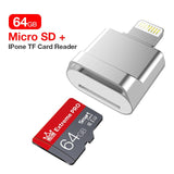 Mini Card reader OTG Usb Flash Drive 16GB/32GB/64GB/128GB For Iphone Ipad Tablet phone lightning Pen Drive Usb Stick