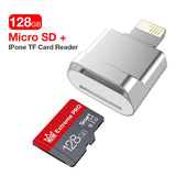 Mini Card reader OTG Usb Flash Drive 16GB/32GB/64GB/128GB For Iphone Ipad Tablet phone lightning Pen Drive Usb Stick